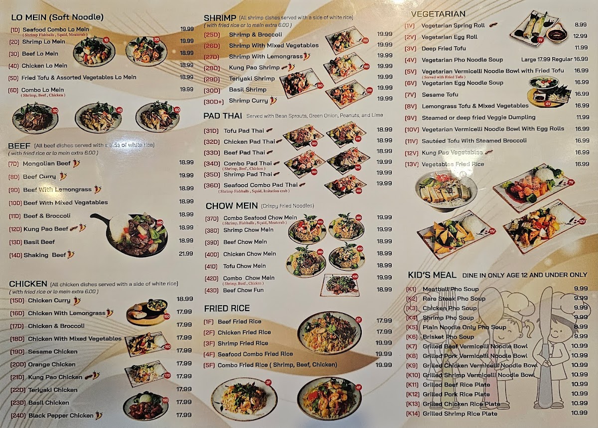 PHO 92 DIA Menu - Image 2
